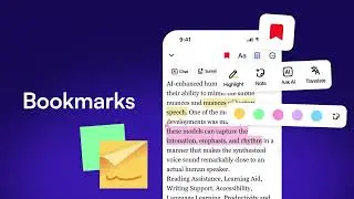 Voice AI for Notes, Highlights & Bookmarks | Remember Everything You Read with Speechify