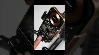 The best-looking and most practical phone holder! It even charges phones without wireless charging.