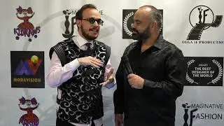 Entrevista  Rafael Villora con @diegoferroactor7386   durante MODAVISION 2024