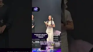 Puteri Rafasya memenangi anugerah tersebut menerusi filem Telaga Suriram#FFM34