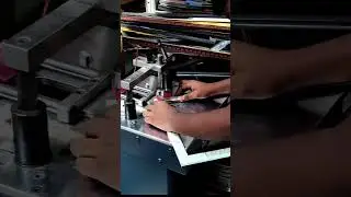 manual molding pinning machine make frame making frame#molding#machine#photo frame