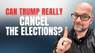 Can TRUMP Really Cancel the Midterm Elections?