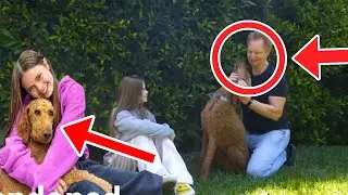 Salish Matter BEGS Dad to Adopt Rescue Dog Moo 🐶 | Jordan Matter Family