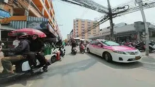 [4K] Biking to Pak Nam Market in Samut Prakan: A Scenic Journey along Saen Saep Canal in Bangkok