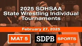 2025 SDHSAA State Wrestling Individual Tournament - Mat 5