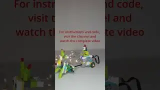 Easy Santa Claus Sleigh & Reindeer | instructions + code | Lego Wedo 2 projects | Lego education