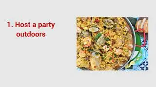 How to Safely Host a Paella Party During Pandemic