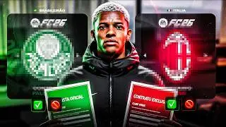 PALMEIRAS ou MILAN?? qual ser&aacute; meu NOVO TIME??? 👀🤔 | MODO CARREIRA JOGADOR EA FC 26