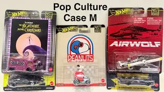 Распаковка Hot Wheels Pop Culture Mix 6 2025: Воздушный Волк, Бэтмобиль 60-х, Cyberpunk 2077