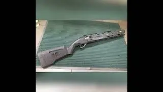 kj works KC02 airsoft DIY to Mp155 style