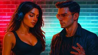 H.K - Neon Pulse | Addictive Techno Vibes - Official AI Music Video🔥