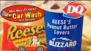 Dairy Queen | Moo Moo Car Wash | Ride Along #DQBlizzard