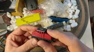 EBay delivery and test drive - N scale gauge LIMA and Arnold Rapido 0203
