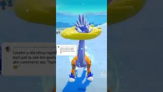 Shiny Raging Bolt is a BEAST✨🦒 #shorts #shiny #pokemon #pokemonscarletandviolet