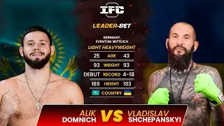 Alik Domnich VS Vladislav Shchepanskyi - IFC 22 - FULL FIGHT