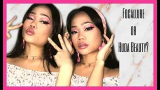 Focallure Sunrise Impressionism vs Huda Beauty New Nude // Palette Comparison!