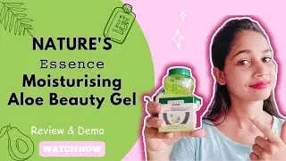Nature's Essence Aloe Beauty Gel with Peppermint Oil Product Review ! @deepshikhu8848