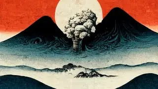 Nuclear explosion styled by famous artists | Midjourney