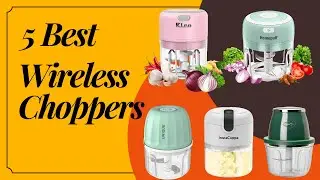 Best Wireless Electric Chopper In 2023| Top 5 Wireless Choppers in India| Cordless Vegetable Chopper