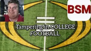 The New Reality of College Football:  NIL TAMPERING & College Football's business side.