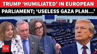 &lsquo;What CRAP Has Trump&hellip;&rsquo;: High Drama In EU Parliament Over US President&rsquo;s Gaza Peace Plan