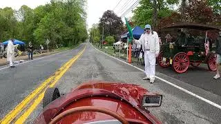 Wayne Carini runs the Wilbraham Hill Climb in his 1958 Stanguellini