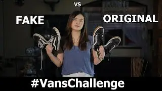 Поддельная и оригинальная обувь Vans в Vans Challenge.