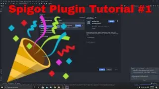 Spigot Tutorial - Installing IntelliJ Idea - Part 1