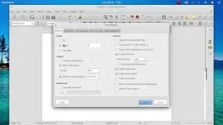 How to Save As File to PDF in LibreOffice (Linux)