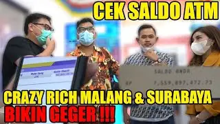 CEK SALDO ATM JURAGAN 99 CRAZY RICH MALANG BIKIN GEGER !!!