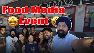 Best Burgers in Canada|B Boyz |Vaughan Canada🇨🇦|Food Media Event🔥