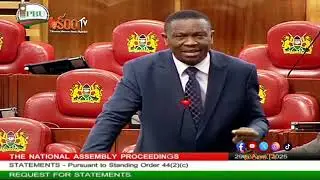 Emotional! Kilgoris MP Sunkuli raises a Statement in Parliament over the Angata Barikoi Killings!