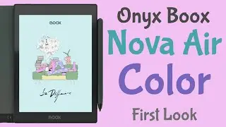 Boox Nova Air C - First Look & Official Unboxing