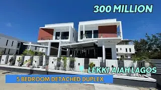 INSIDE A LUXURY 5 BEDROOM FULLY DETACHED DUPLEX  IN IKOTA LEKKI LAGOS NIGERIA #luxuryhouse