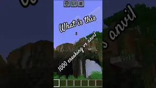 Minecraft Anvil vs 1000 Creaking😱😱 #minecraft #shorts