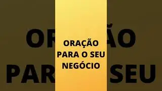 ORAÇÃO PARA O SEU NEGÓCIO #shorts JOSEPH MURPHY - CONVERSANDO COM DEUS