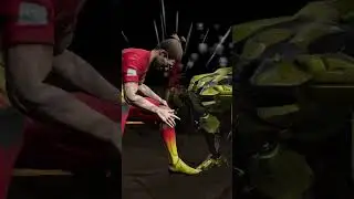 X-Ray do Johnny Cage no Cyrax Triborg (LK-4D4) - Mortal Kombat Mobile #shorts