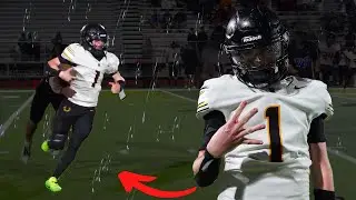 THIS QUARTERBACK SHOWED OUT IN THE RAIN BOWL!😤 (Round Valley Elks vs Valley Christian Trojans 2025)