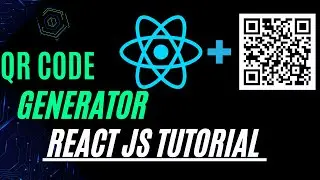 How to make QR code in ReactJs. #webdesign #webdevelopment #react #js #npm