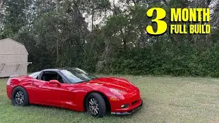 Полный трехмесячный процесс сборки моего Corvette C6... Получилось ЧУДЕСНО!!