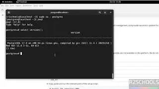 How to install and configure PostgreSQL 17 on Oracle Linux Server