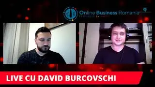 LIVE CU TINE   David Burcovschi   - Un geniu al solutiilor digitale pentru toti antreprenorii