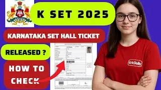 karnataka set hall ticket 2025 | karnataka set admit card 2025