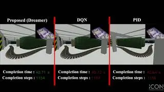 DreamerV2 Meets Gazebo: Learning Control and Wireless Dynamics in Latent Space​