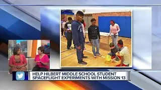 Help local students send science experiments into space