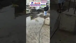 Slab Leakage Works Jet cleaning