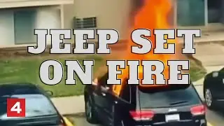Owner of Jeep that was set on fire in Macomb County says he doesn’t know what the motive could be