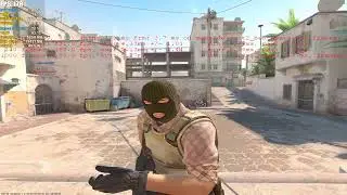 CS2 Benchmark De_Dust2 - 2560x1440 - R5 7600X / RTX 3060 Ti FTW3 / 32GB - 01/12/2025