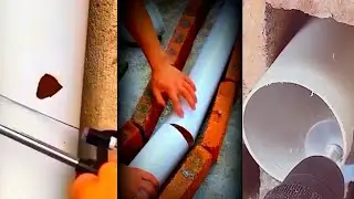 How to Underground PVC pipe repair tips #diy #fitting #pvc #pipe  August 27, 2023