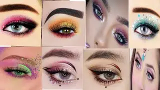 Eyeshadow & Eye Lens colour combination